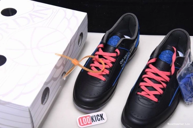 Bmlin Off-White 2 SP Blue Jordan Black DJ4375-004 Low Retro 0702